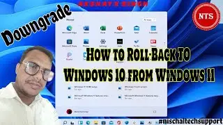 How to Rollback to Windows 10 from Windows 11 |  Downgrade Windows 11 to Windows 10