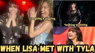 Lisa and Tyla sweet interaction in VMA's after party, Laughing and dancing together