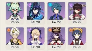 5.8 Spiral Abyss Floor 12 - 4 Star Characters & Weapons ｜ Genshin Impact