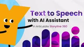 Creating Text to Speech Narration with AI Assistant in Storyline 360