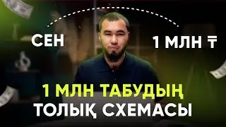 2025 жылы 1 млн тг табудың толық схемасы