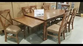 Costco! BainBridge 9 Pc Dining Set w/ Extending Leafs! $1,399!!!