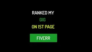 GIG Ranked On Fiverr  First Page | How To Ranked 0n Fiverr 2020