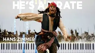He's a Pirate – Pirates of the Caribbean | Piano Tutorial [Advanced]