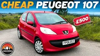 I BOUGHT A CHEAP PEUGEOT 107 FOR £500!