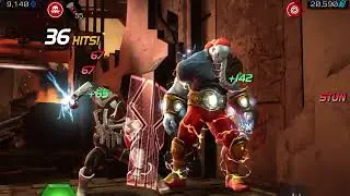 Punisher 2099's amazing stun lock! - Marvel Contest of Champions