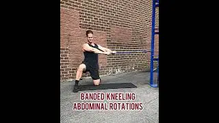 Banded Kneeling Abdominal Rotations