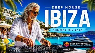 IBIZA Summer Mix 2026 🌴 Deep House & Tropical House | Luxury Beach Vibes | Ibiza Sky Lounge
