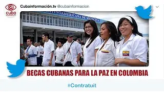 Becas cubanas para la paz en Colombia