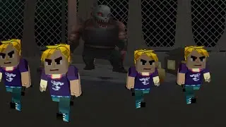 New Game MIST ESCAPE in Blockman Go Blocky Mods!! (Horror 1VS4)