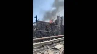 Удар по Киевской ГЭС