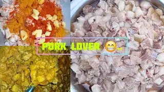Let's Cook Pork 🥩🥩🥩🥩🥩🥩 || Simple Cooking Video || #porkcurry || @Elenavlog15