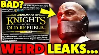 HUGE KOTOR Remake Leaks Are WEIRD - Gameplay, Release Date, Story & MORE