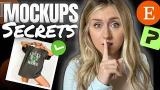 Create Mockups in MINUTES🔥Mock-up Tips to Make More $$$ on Etsy