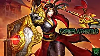 Гайд на Магнолию| новая ИМБА | Hua Mulan (Magnolia) gameplay+build | Heroes Evolved
