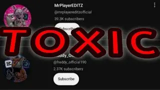 TOXICs @mrplayereditzofficial @FreddyEditzOfficial 🤣