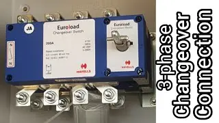 3-Phase Changeover Switch Wiring | Step-by-Step Guide for Beginners & Technicians