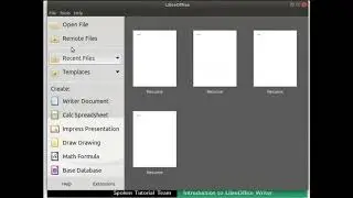 Introduction to LibreOffice Writer-English