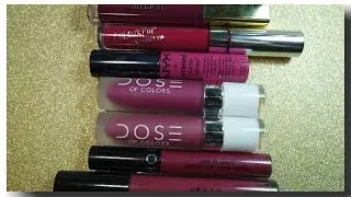 Berry Lip Dupes Feat: Dose Of Colors, Colourpop , Stila