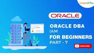 Oracle DBA | Oracle DBA IAM Solutions for Secure Database Managementl | Part - 7