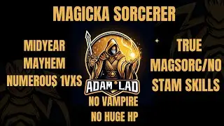 ESO | NUMEROUS OUTUMBERED MIDYEAR 1vX's | MAG SORC PvP