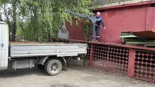 КРАНО-МАНИПУЛЯТОРНАЯ-УСТАНОВКА UV-500RL (КМУ UV-500RL) (РАЗГРУЗКА)