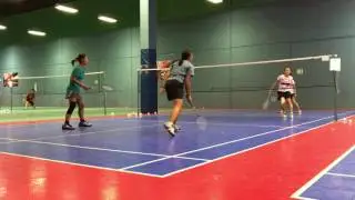 LFB Nov 2016 int WD Final Linda Sun, Ping Liu vs Nina Huynh, Amy Vong