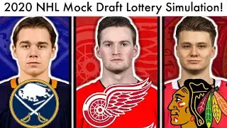 NEW 2020 NHL Mock Draft Lottery Simulation! (Top 15 Prospect Rankings & Playoff Format Rumor Talk)