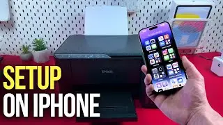 How to Connect and Print with Your Epson EcoTank L3270 on iPhone