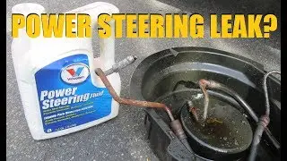 Tips for replacing power steering line and fixing leaks