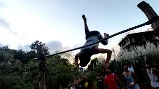 Calisthenics freestyle /side street workout nongstoin