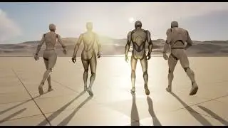 UE4 & UE5 mannequin Run & Walk