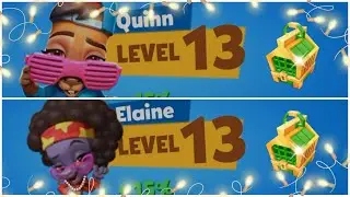 Upgrade Quinn and Elaine to a new level Zooba