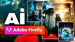 ADOBE FIREFLY 🔥 LA NUEVA IA DE ADOBE 🔥 COMO CREAR IMAGENES ALUCINANTES 🤯🤯