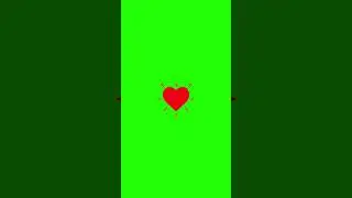 #shorts Valentine's Heart❤️Fill Green Screen Animation With Sound Effect🔊 #audiovideooriginal