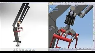 How To Make Motion Animations of Catia Trailer Robot Arm 3D Models in Keyshot?