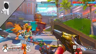 Overwatch 2 Gameplay Xbox Series S (1440p 60FPS)