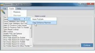 MS Dynamics CRM: Script Generator Product Overview