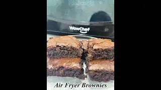 Air Fryer Brownies By WowChef Air Fryer Oven Combo