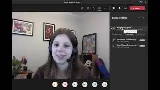 How to use Breakout Rooms in Teams Meetings