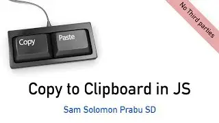 Copy to Clipboard in JS | JavaScript Tutorials | Web Development Tutorials