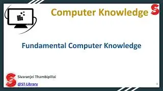 Computer Knowledge | @ST-Library