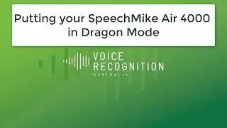 SpeechMike Air 4000 - Dragon Mode