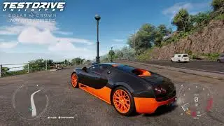 Test Drive Unlimited Solar Crown - Bugatti Veyron SuperSport