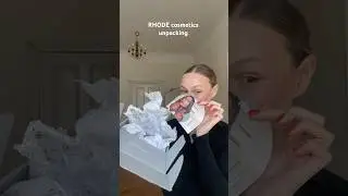 RHODE cosmetics unpacking #rhode #rhodecosmetics #rhodeskin
