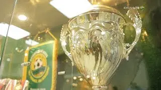 Открытие футбольной выставки