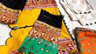 New stylish dress designing |پرنٹڈ سوٹ پر انتہائی ماڈرن ڈیزائن | Trouser/sleeve/neck design