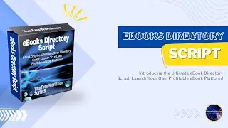PHP eBooks Directory Script Admin area - How to Use