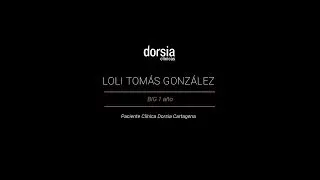Loli Tomás - BIG 1 año