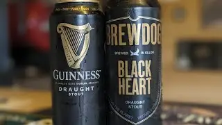 Brewdog Black Heart Draught Stout Vs Guinness Draught Stout